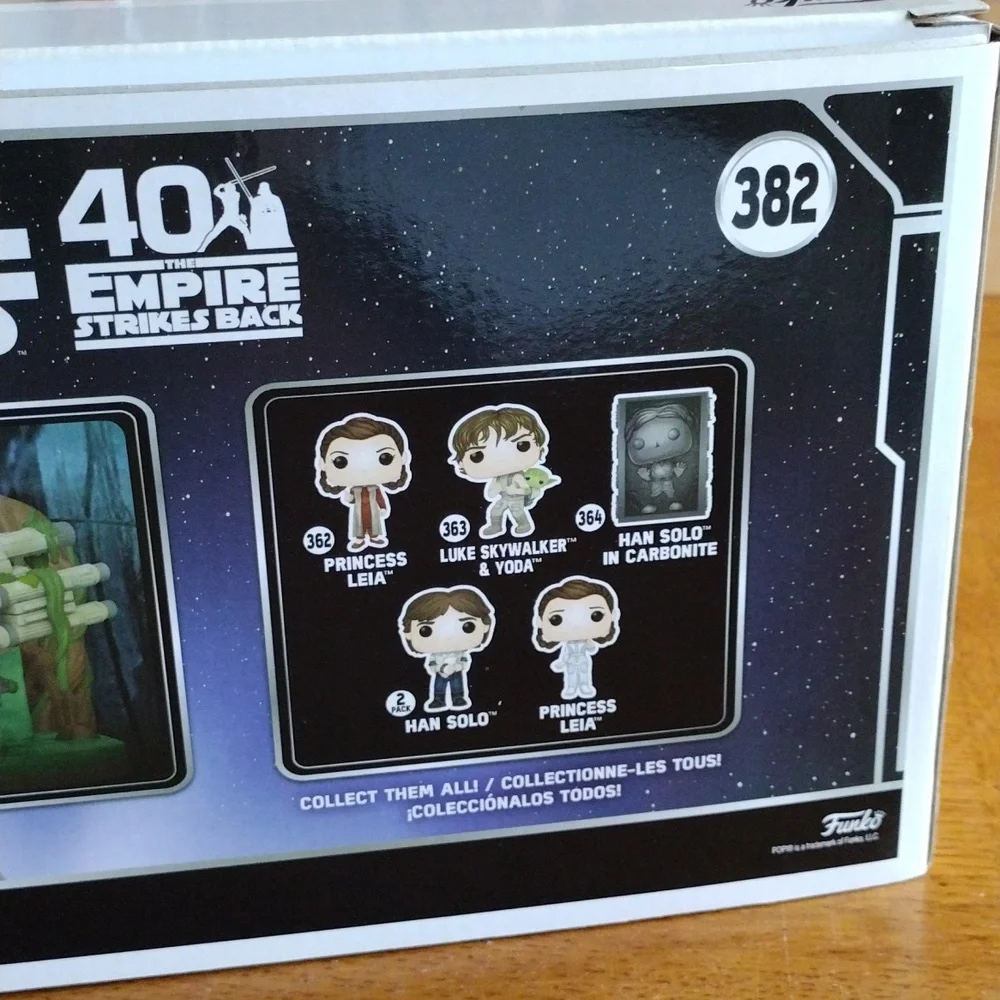 A LESSON IN THE FORCE  Funko Pop #382 Star Wars 40th Empire Strikes Back - Picture 8 of 9